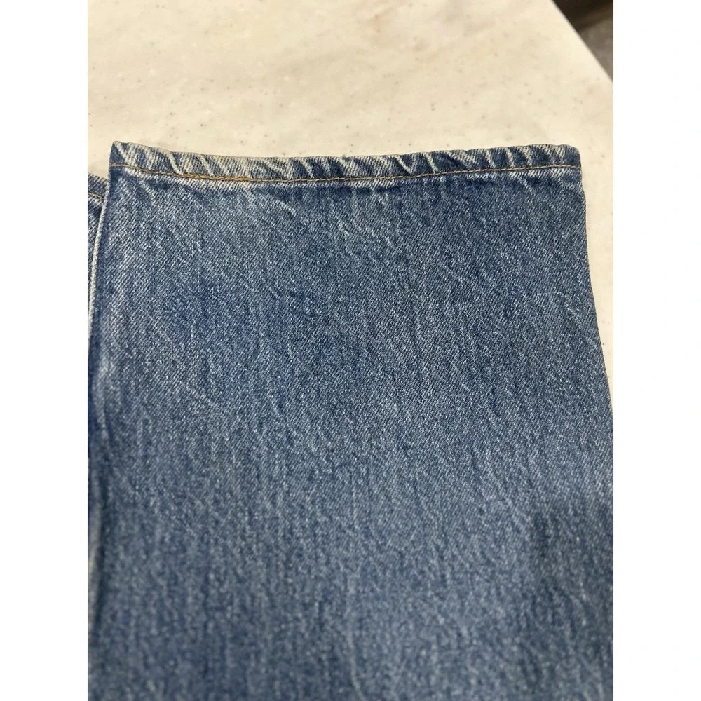 Dead Stock Levis 501xx Blue Denim Jeans Button Fly 38X34 USA Vintage